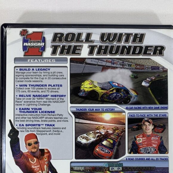 PlayStation 2 Game EA Sports NASCAR Thunder 2003 Complete Tested Rated E Tested - Picture 4 of 5